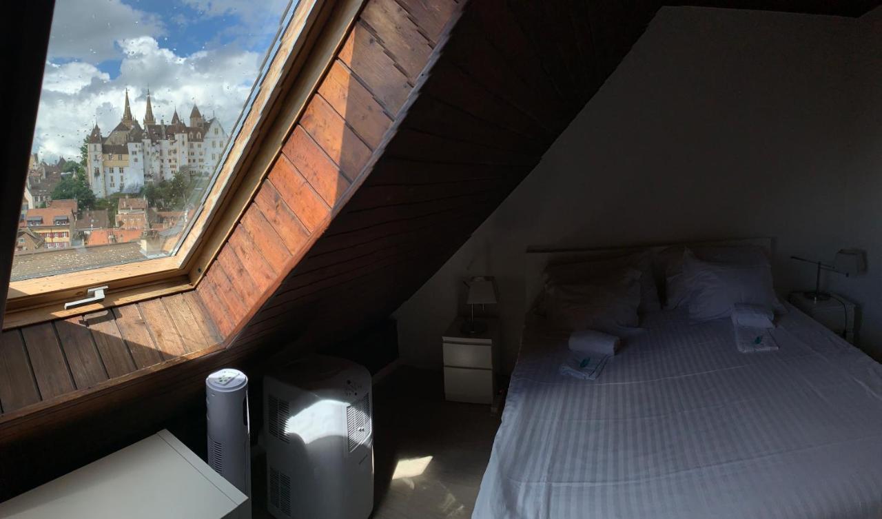 Luxury Duplex Vue Chateau Neuchâtel Eksteriør billede