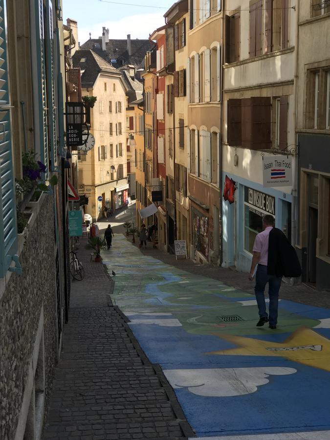 Luxury Duplex Vue Chateau Neuchâtel Eksteriør billede